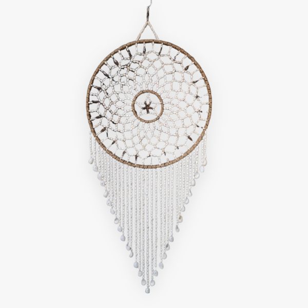 Messy Star Shell Jute Hanging Deco