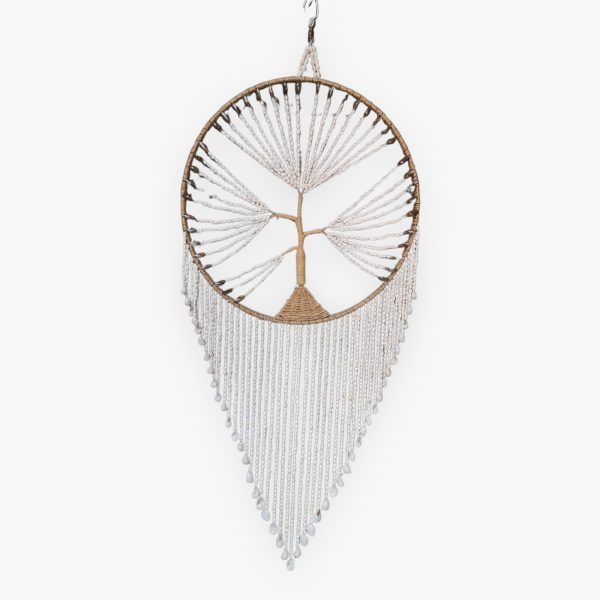 Messy Tree Shell Jute Hanging Deco