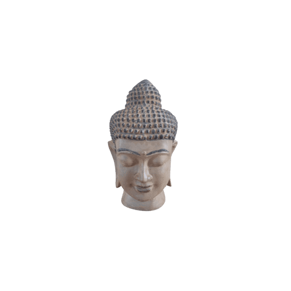 Stone Buddha Head Statue