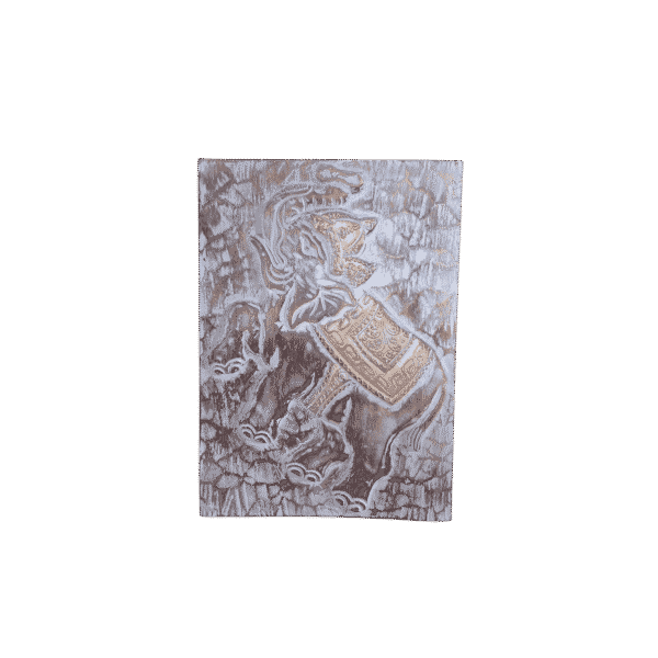 Indian Elephant Wood Carving Wall Deco