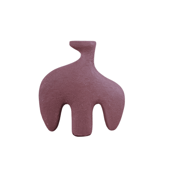 Lenu Raw Curve Pottery Vase
