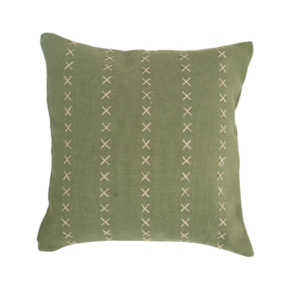 Jatiluwih Cross-Stitch Cushion