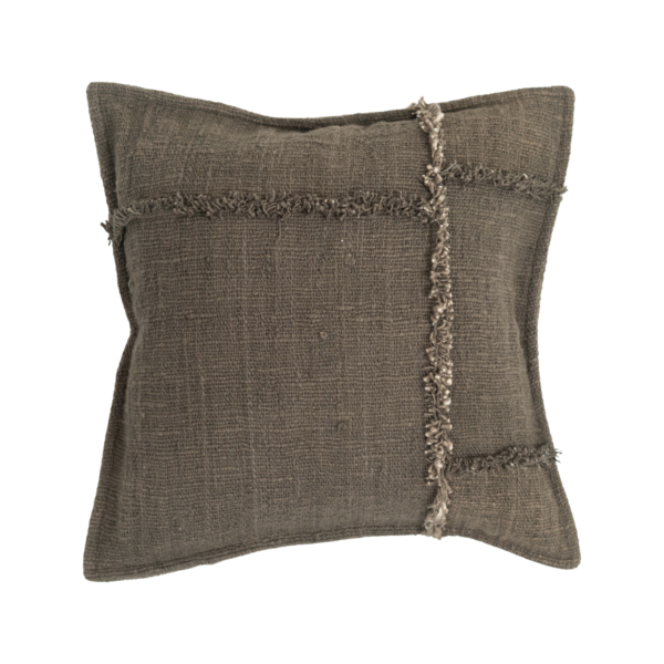 Melasti Fringe Line Cushion